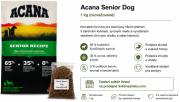 Acana Senior Dog &ndash; rozvažovan&eacute; krmivo 1 kg