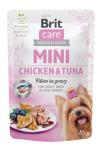 Brit Care Dog Mini 85 g kaps. kuře+tuň&aacute;k AKCE