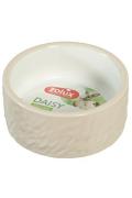 Miska keramick&aacute; DAISY hlodavec 100ml b&eacute;žov&aacute; Zolux