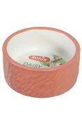 Miska keramick&aacute; DAISY hlodavec 100ml terakota Zolux