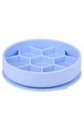 Miska Slow Feeder SILICONE modr&aacute; M Zolux