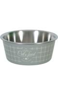 Miska nerez kočka FOOD CAT 400ml &scaron;ed&aacute; Zolux