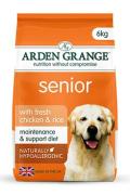 Arden Grange Dog Senior with fresh Chicken&Rice 6kg