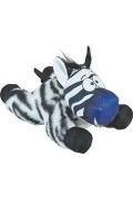 Hračka pes FRIENDS Zebra Caleb L ply&scaron; černob&iacute;l&aacute; Zolux