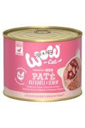 WOW Cat konz. Kitten Pat&eacute; drůbež s j&aacute;try 200g