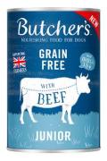 Butcher's Dog Original Junior hověz&iacute; v žel&eacute; konz. 400g