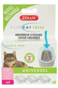 PURECAT Refill osvěžovač a pohlcovač z&aacute;pachu 6x Zolux