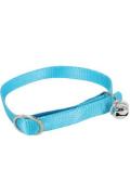 Obojek kočka nylon 10mm/30cm modr&yacute; Zolux