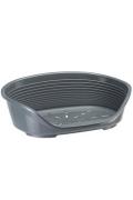 Pelech plast SIESTA DLX 2 tm.&scaron;ed&yacute; 49x36x17,5cm FP