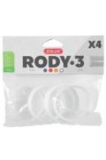 Komponenty Rody 3-spojovac&iacute; kroužek b&iacute;l&yacute; 4ks Zolux