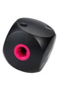 Hračka pes BUSTER Food Cube čern&aacute; 12cm, L