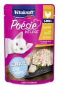 Vitakraft Cat Po&eacute;sie D&eacute;lice Sauce kapsa junior kuř.85g