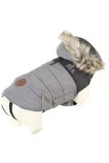 Obleček bunda pro psy NEW MOUNTAIN &scaron;ed&aacute; 55cm Zolux