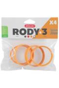 Komponenty Rody 3-spojovac&iacute; kroužek žlut&yacute; 4ks Zolux