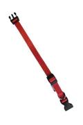 Obojek nylon CLUB C 56cmx20mm červen&yacute; FP 1ks