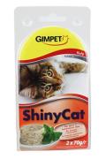 Gimpet ShinyCat konz. kuře 2x70g