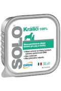 SOLO Coniglio 100% (kr&aacute;l&iacute;k) vanička 300g