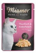 Miamor Cat Filet kapsa tuň&aacute;k+krab v žel&eacute; 100g