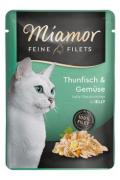 Miamor Cat Filet kapsa tuň&aacute;k+zelenina v žel&eacute; 100g