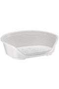 Pelech plast SIESTA DLX 6 b&iacute;l&yacute; 70,5x52x23,5cm FP