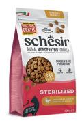 Schesir Cat Animal Monoprotein Sterilized kuřec&iacute; 400g