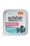 Schesir Dog vanička Monopr. Puppy &scaron;unka pat&eacute; 150g