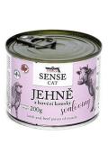 FALCO SENSE CAT jehně a hověz&iacute; 200g