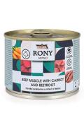 FALCO RONY DOG MONO hověz&iacute; sval.s mrkv&iacute; a řepou 200g