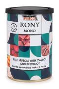 FALCO RONY DOG MONO hověz&iacute; sval.s mrkv&iacute; a řepou 400g